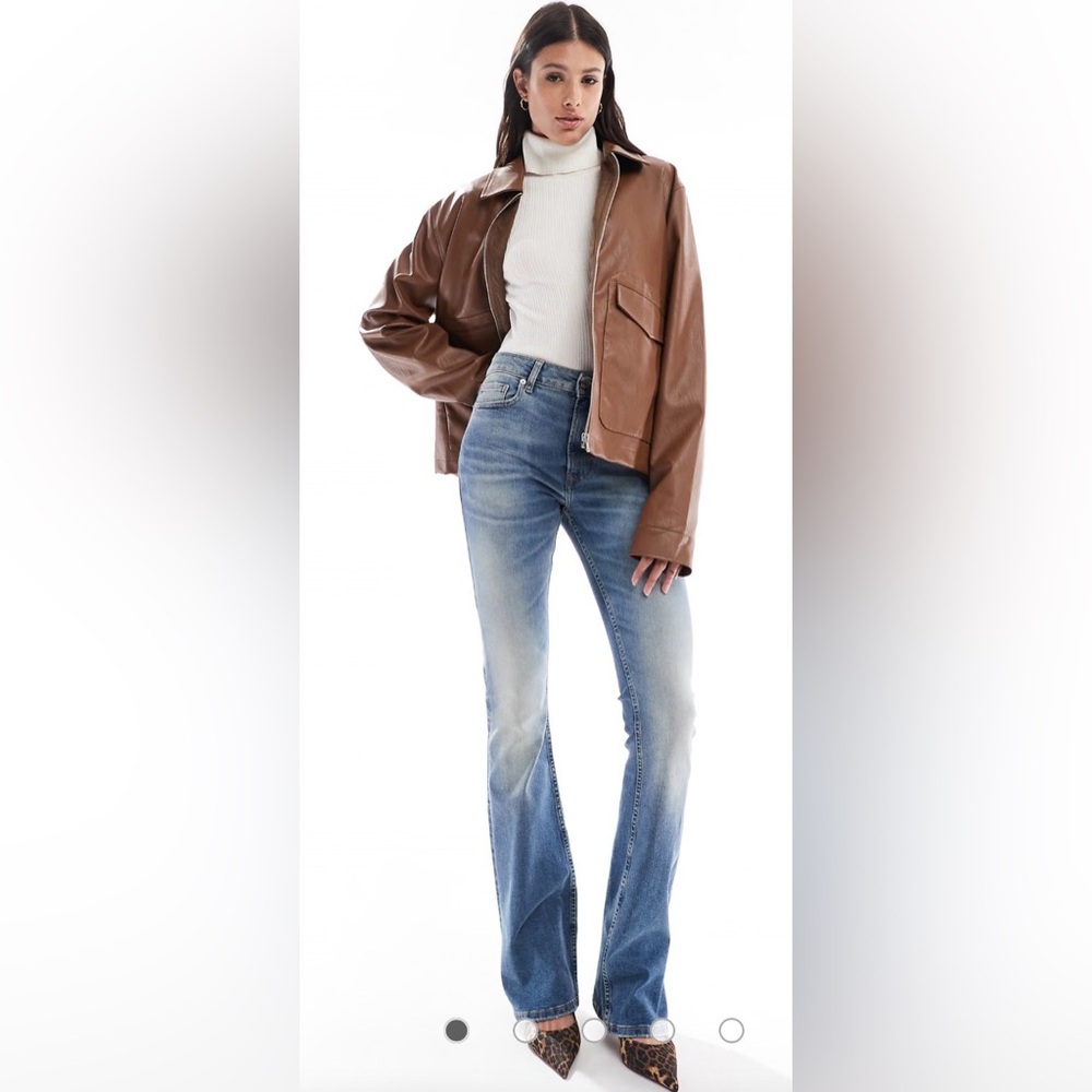 ASOS Blue Flare Jeans